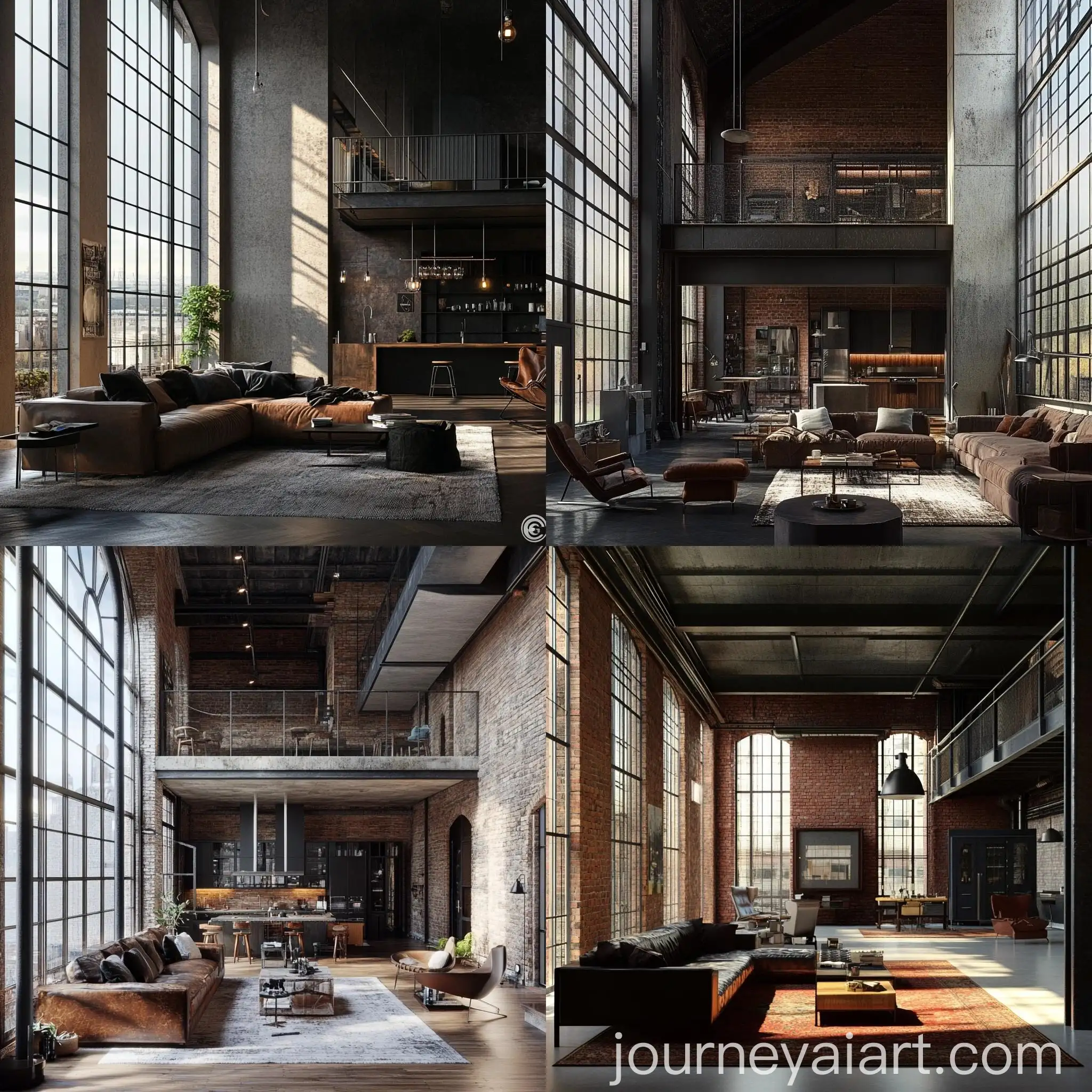 Modern-Industrial-Loft-Interior-with-Urban-Vibe