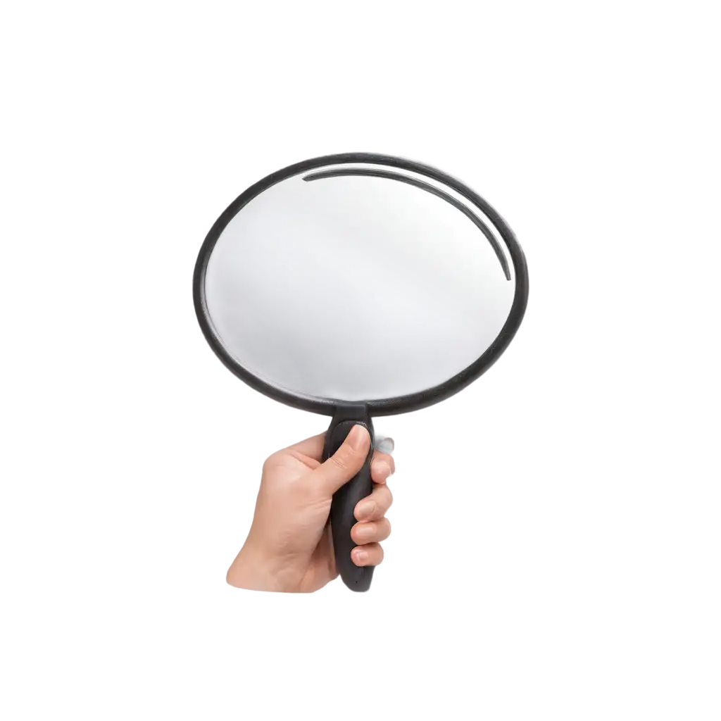 HandHeld-Mirror-PNG-Captivating-Reflections-in-HighQuality-Format