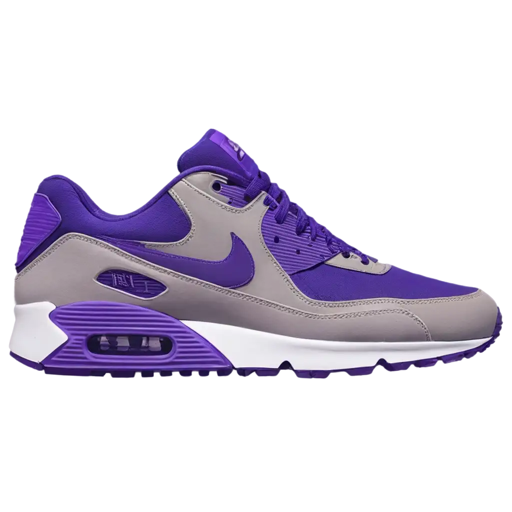 Nike-Air-Max-Hyper-Grape-PNG-Image-for-Digital-Creations-and-Marketing