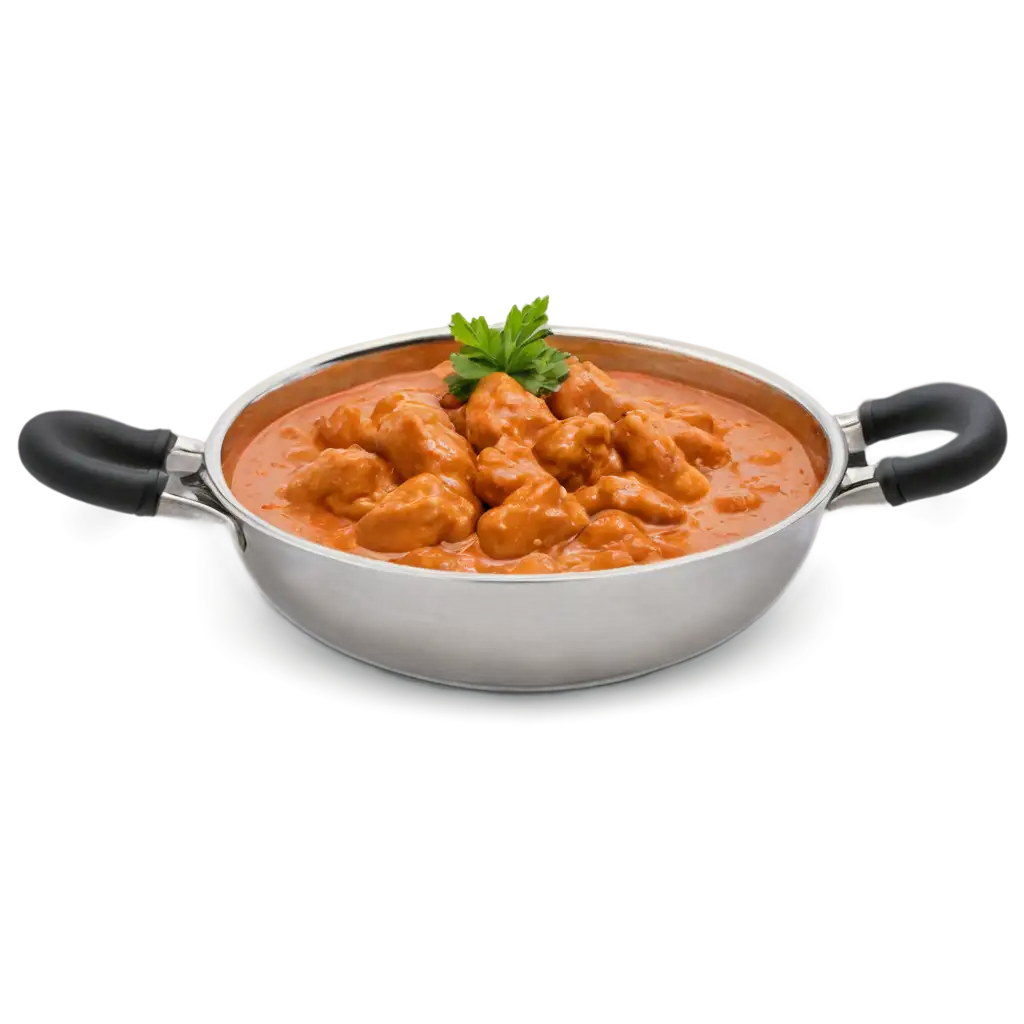 PNG-Image-of-the-Creamy-Flavors-of-Butter-Chicken-A-Rich-Culinary-Delight