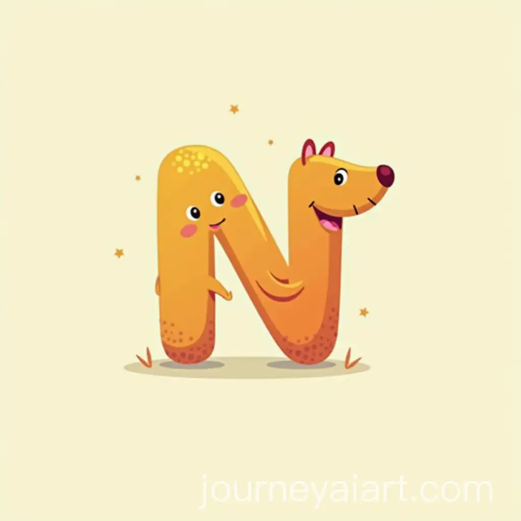 Childish-and-Playful-Letter-N-Logo-for-Nour-Kindergarten