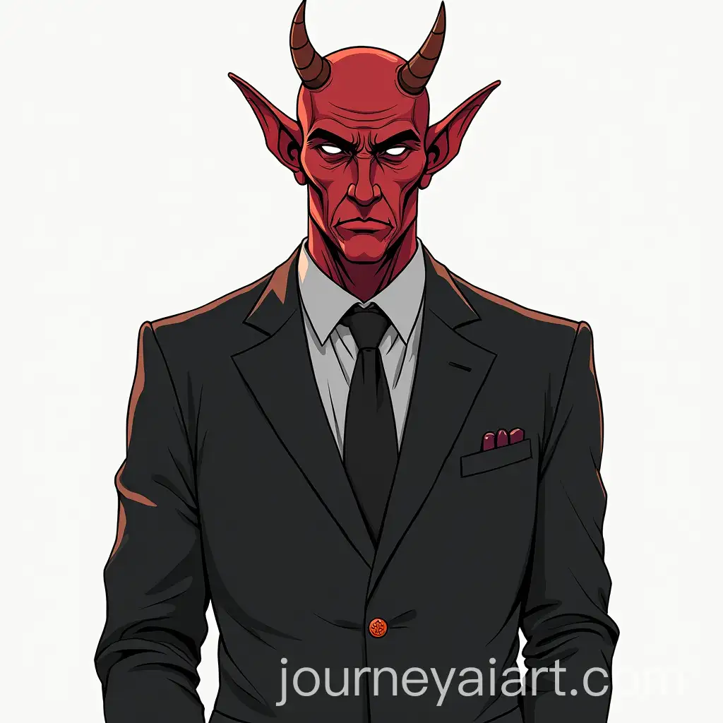 Devil-in-a-Black-Suit-A-Sinister-Human-Representation