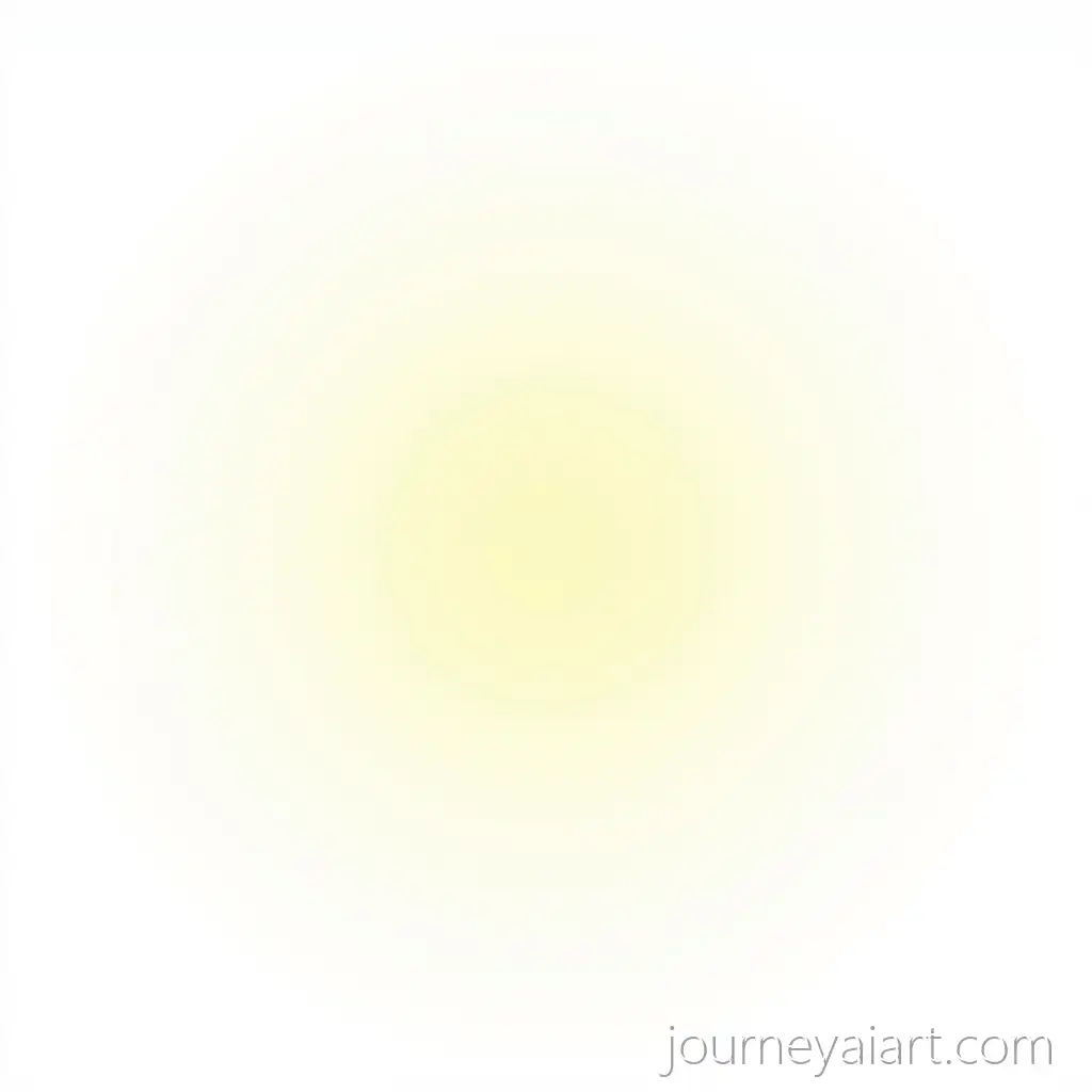 Minimalist-Yellow-Circle-on-White-Background