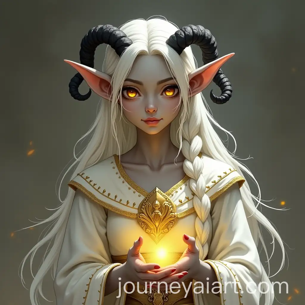 Female-Tiefling-Warlock-Healer-with-Celestial-Magic-and-Gold-Eyes