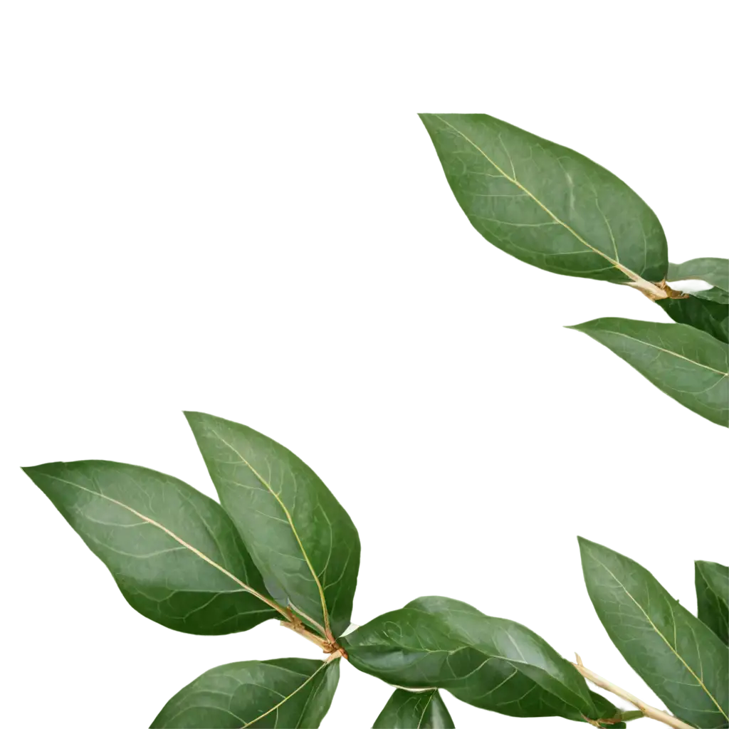 Osmanthus tree branches and leaves