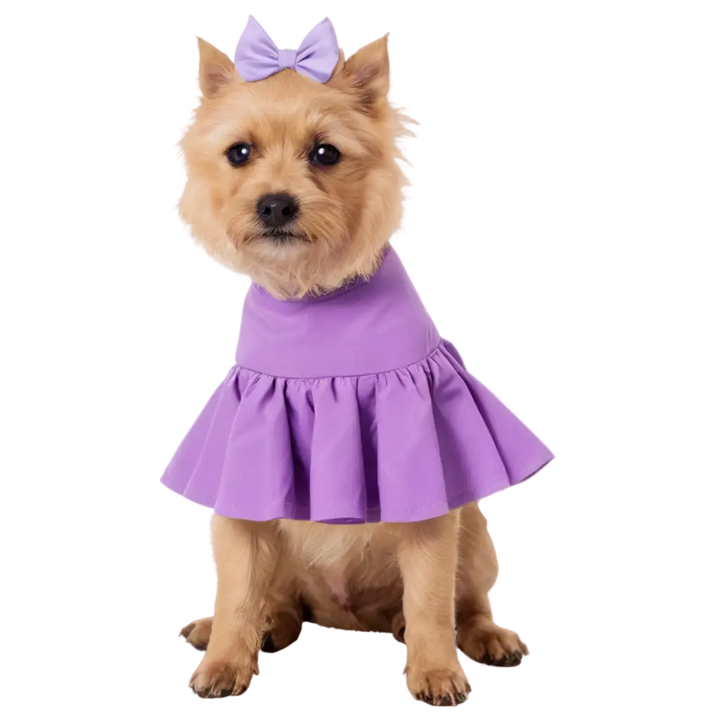 violet clothes for dogs