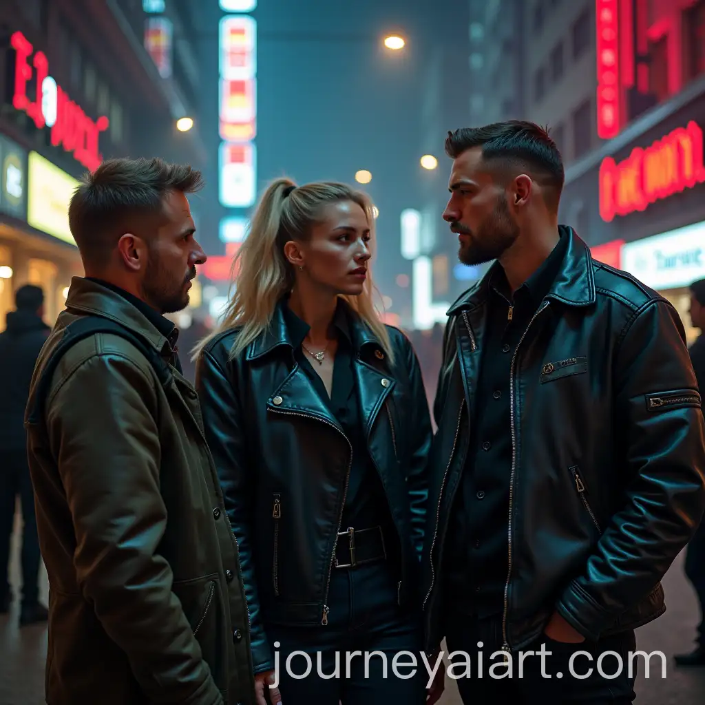 Romanian-Sitcom-Characters-in-a-Cyberpunk-2077-Setting