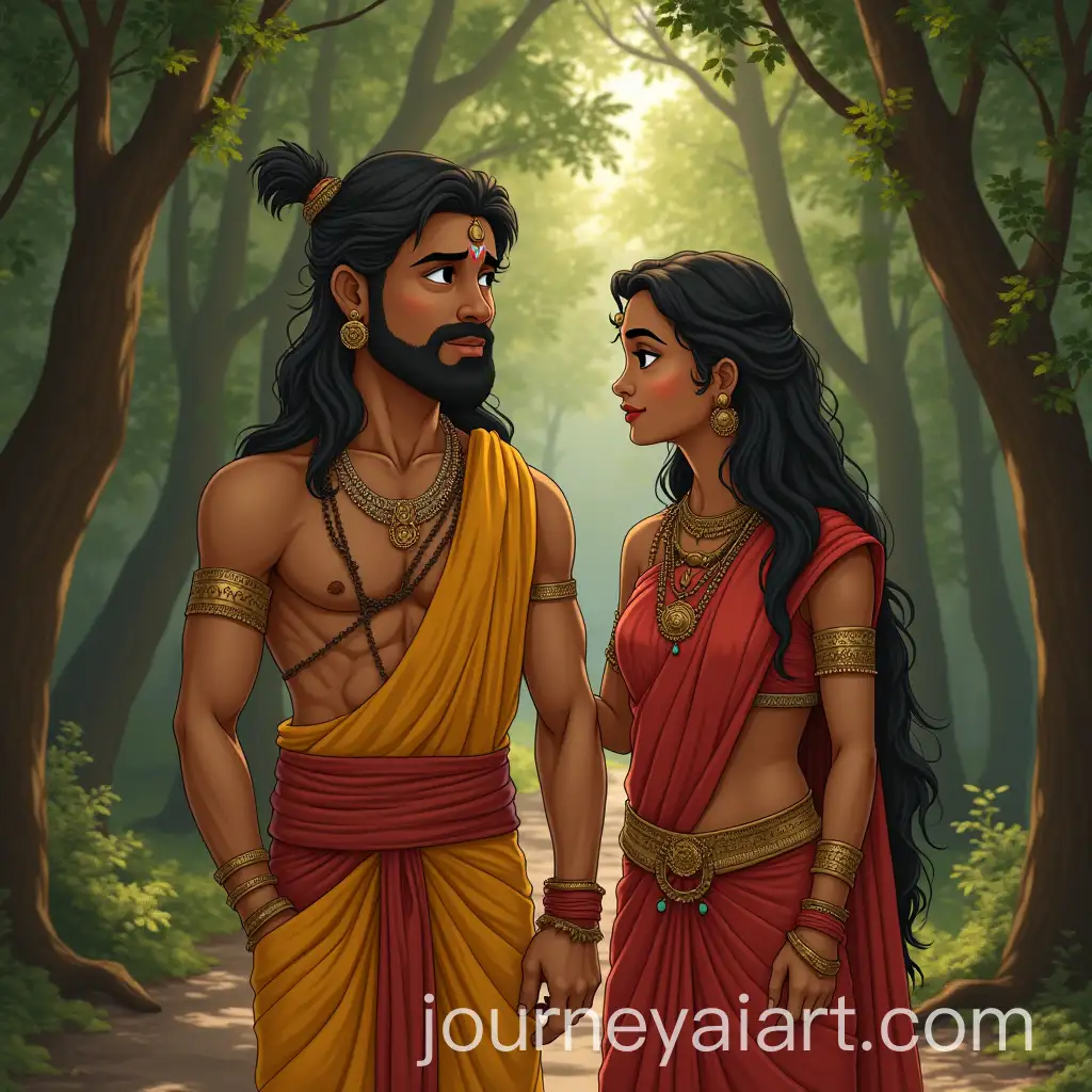 UAI-Art-Prompt-Expansionrmilas-Silent-Sacrifice-The-True-Love-of-Lakshmana-and-Urmila