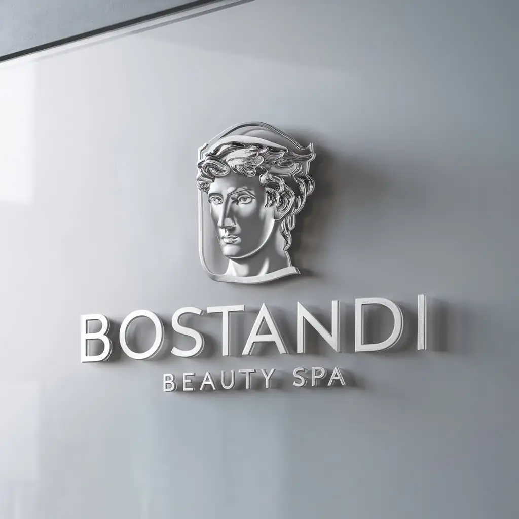 LOGO-Design-for-Bostandi-Elegant-David-Icon-for-Beauty-Spa-Industry