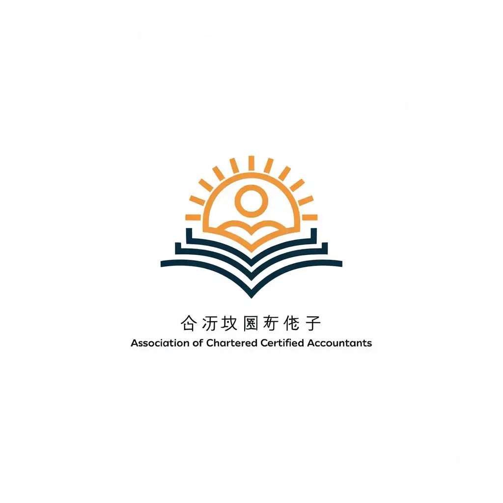 LOGO-Design-for-ACCA-Minimalist-People-Book-and-Sun-Zhongshan-with-Clear-Background