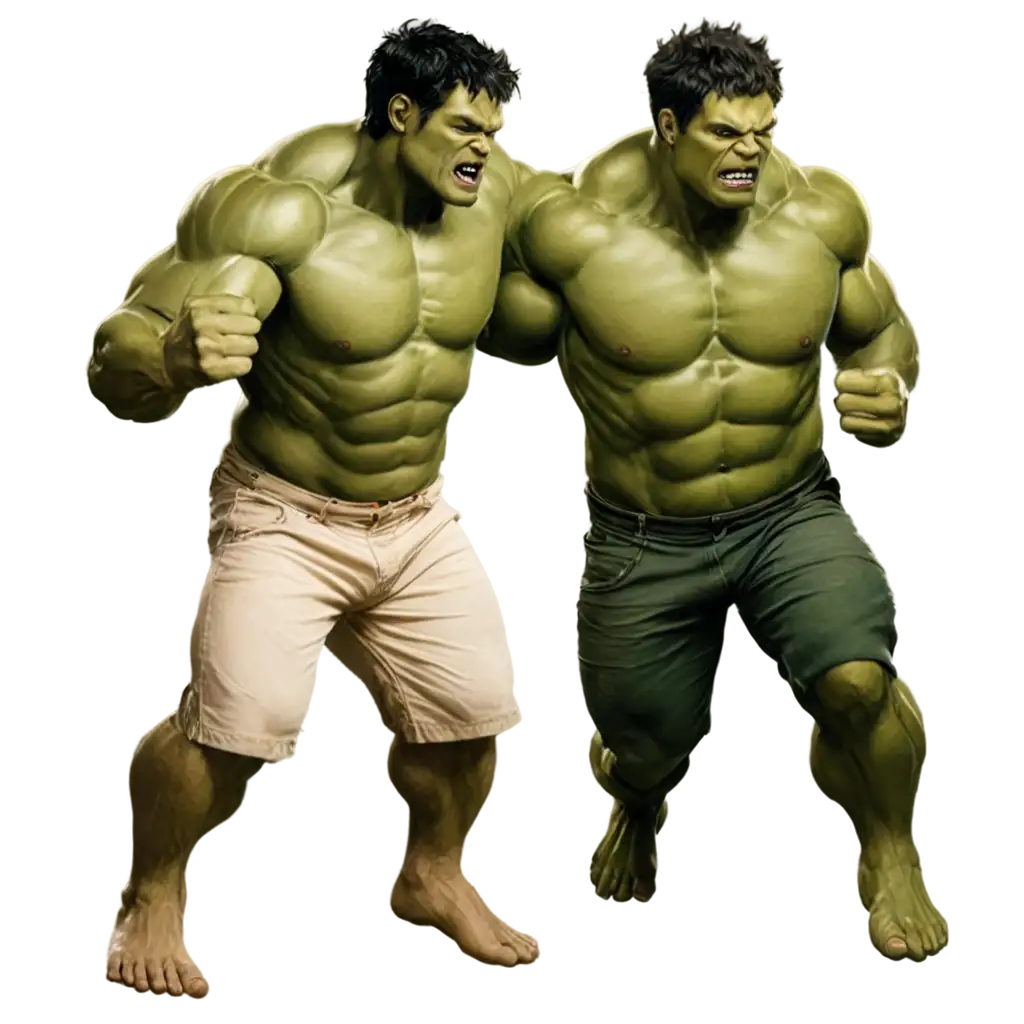 Hulk-vs-Banteng-PNG-Image-HighQuality-Clear-Visuals-for-Dynamic-Scenes