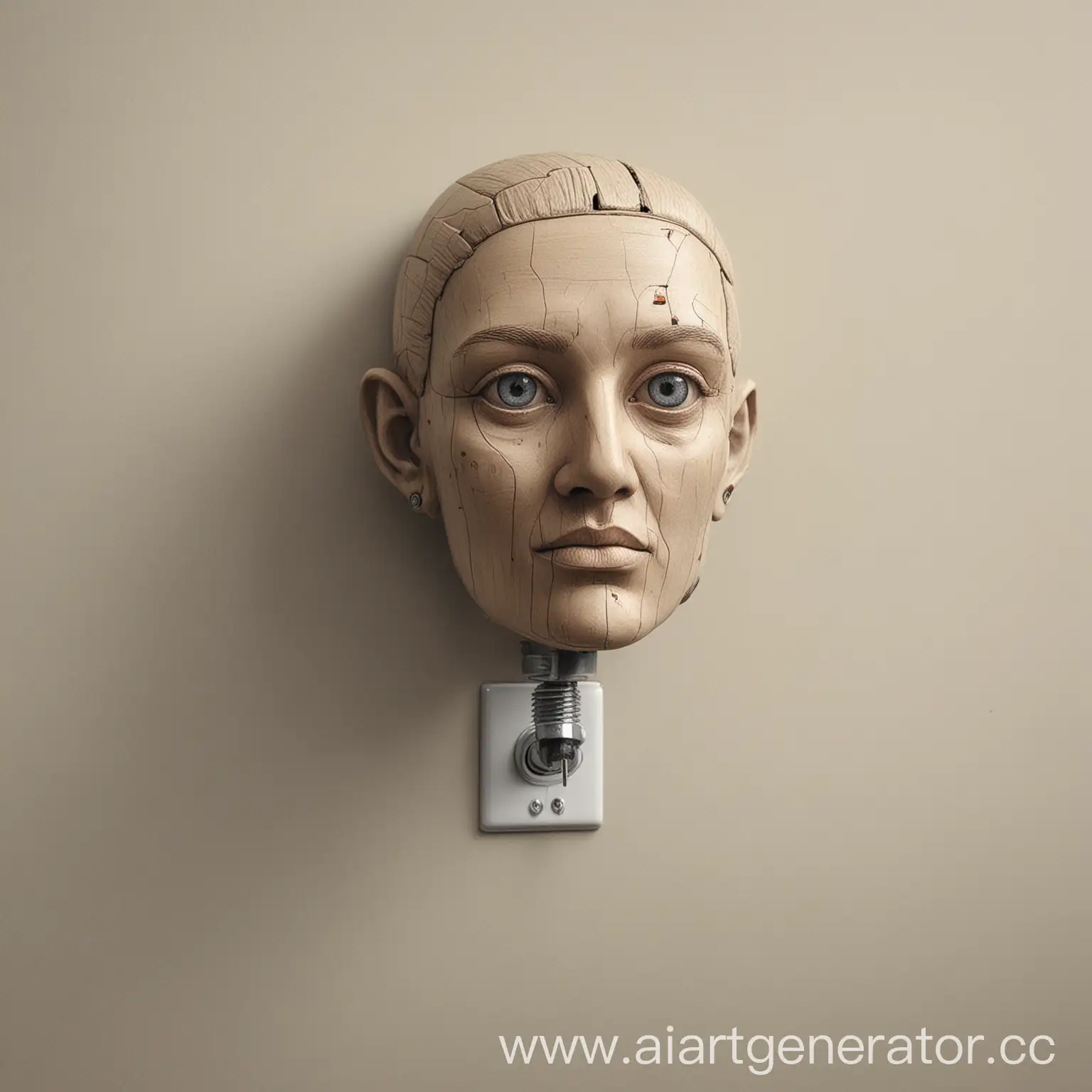 Human-Head-with-Toggle-Switch-Conceptual-Digital-Artwork