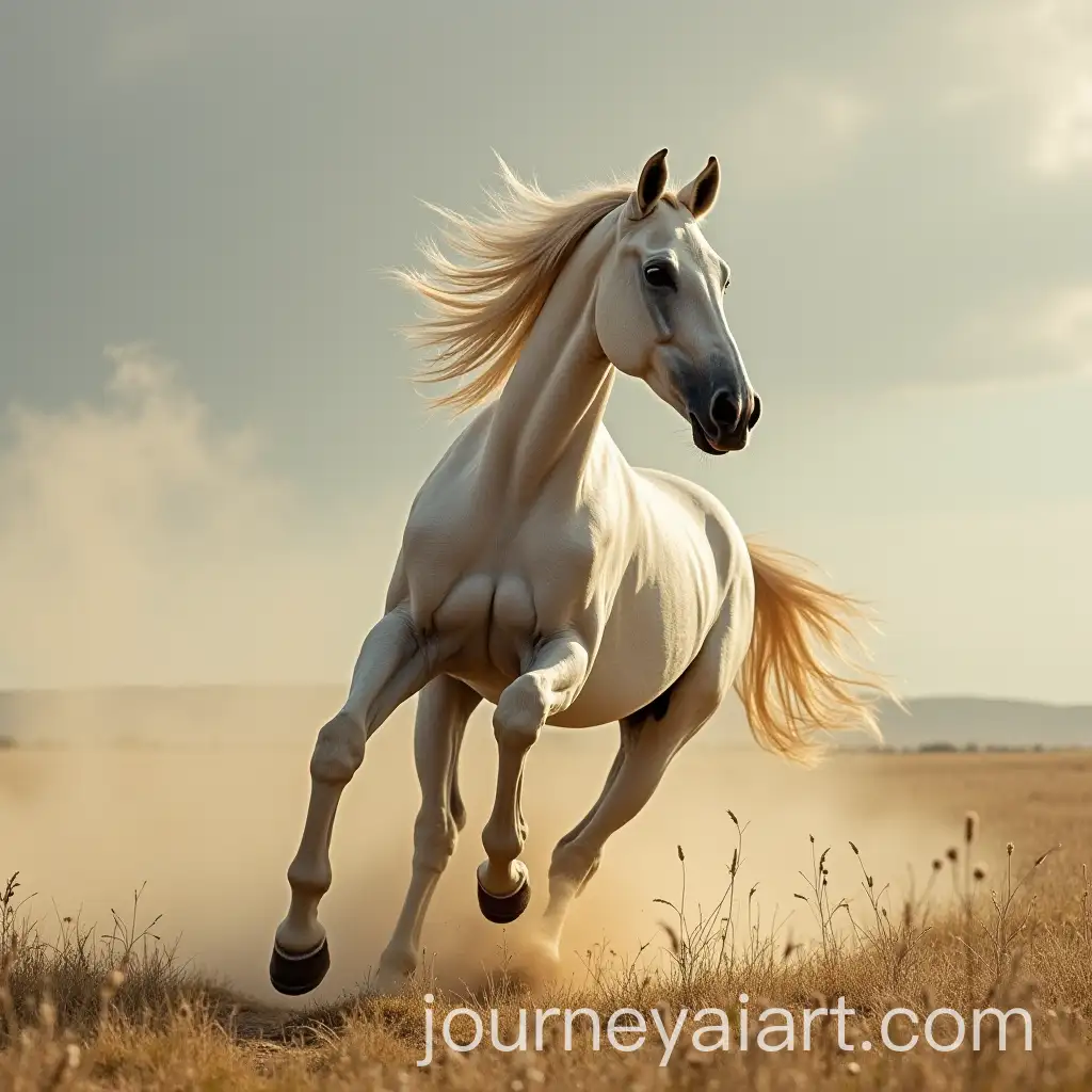 Horse-Galloping-Across-Open-Field-with-Dynamic-Motion