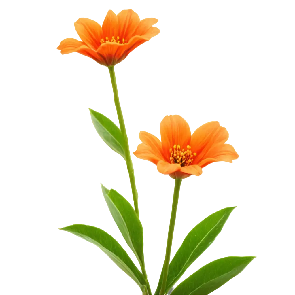 Vibrant-Orange-Flowers-PNG-for-Stunning-Visuals-and-Versatile-Applications