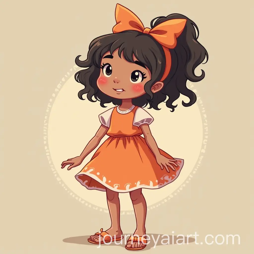 Adorable-Young-Girl-with-Cute-Feet-in-Playful-Setting