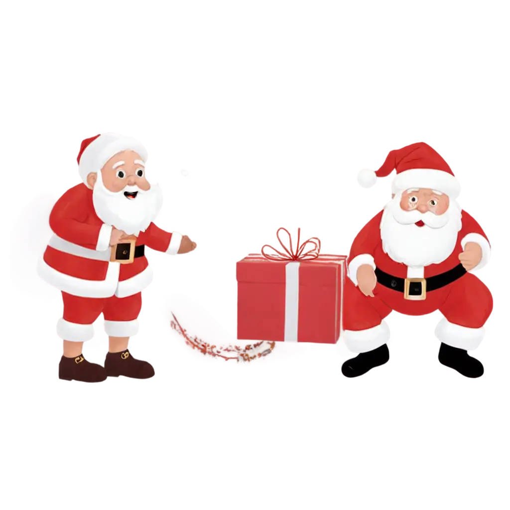 Presents-from-Santa-Claus-PNG-Image-Perfect-for-HolidayThemed-Designs-and-Decorations