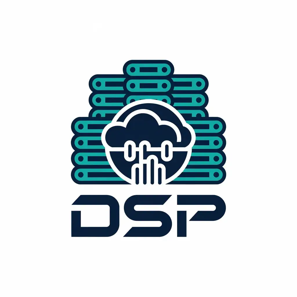 LOGO Design for DSP Vector with Log Data Centralized Display Platform for the Internet Industry