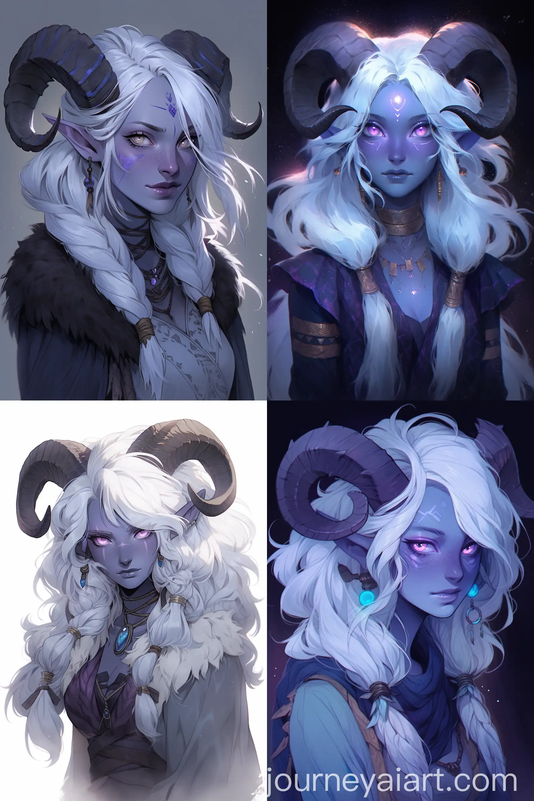 Fantasy-Portrait-of-a-Nordic-Inspired-Female-Tiefling-Druid