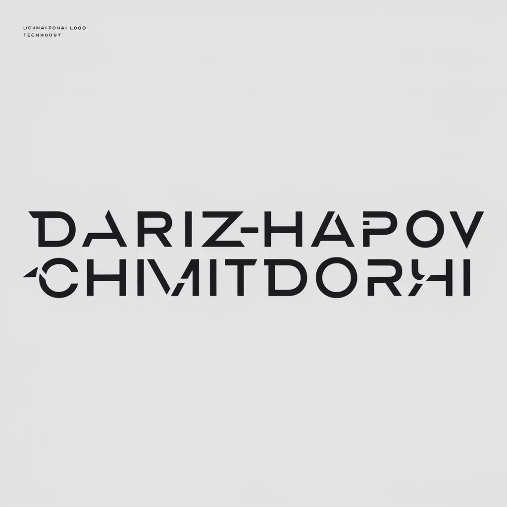 LOGO-Design-For-DARIZHAPOV-CHIMITDORZHI-Symbol-in-Technology-Industry