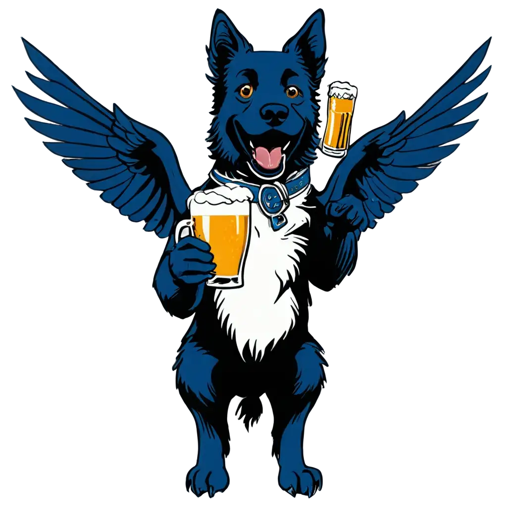 Blue-and-Black-Flying-Dog-with-Beer-in-Hand-PNG-Logo-for-Creative-Projects