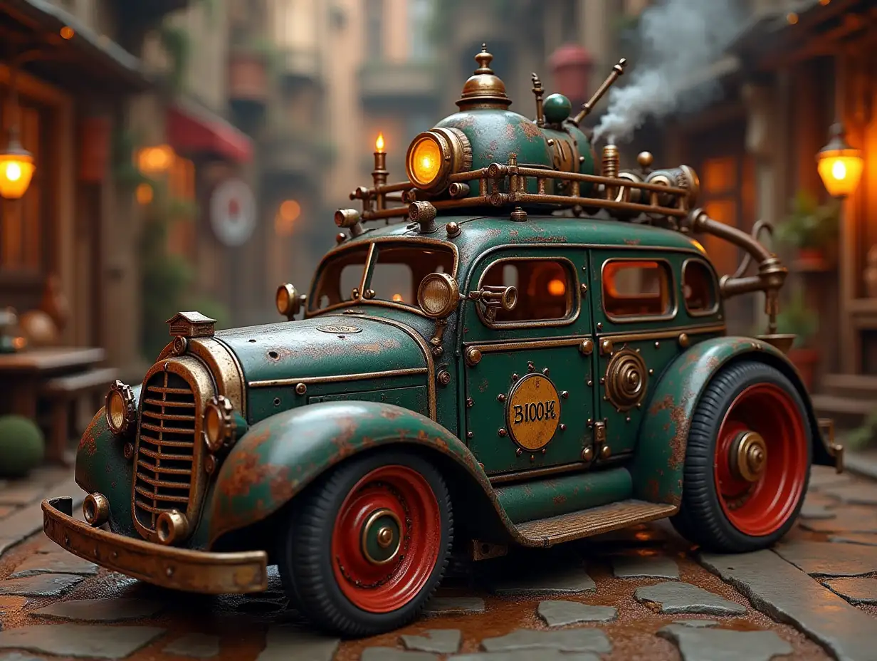 Steampunk 8k-Quality