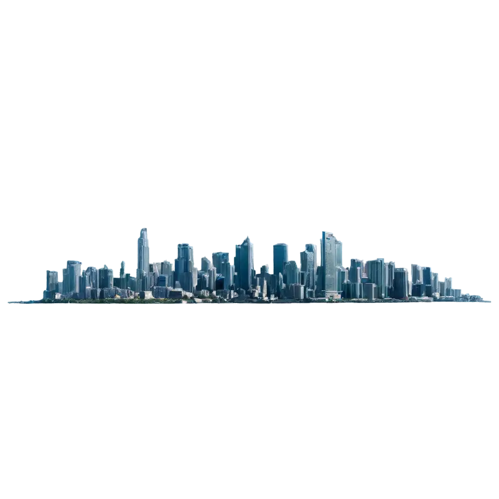 HighResolution-City-Skyline-PNG-with-Building-on-Horizon-4K-Quality