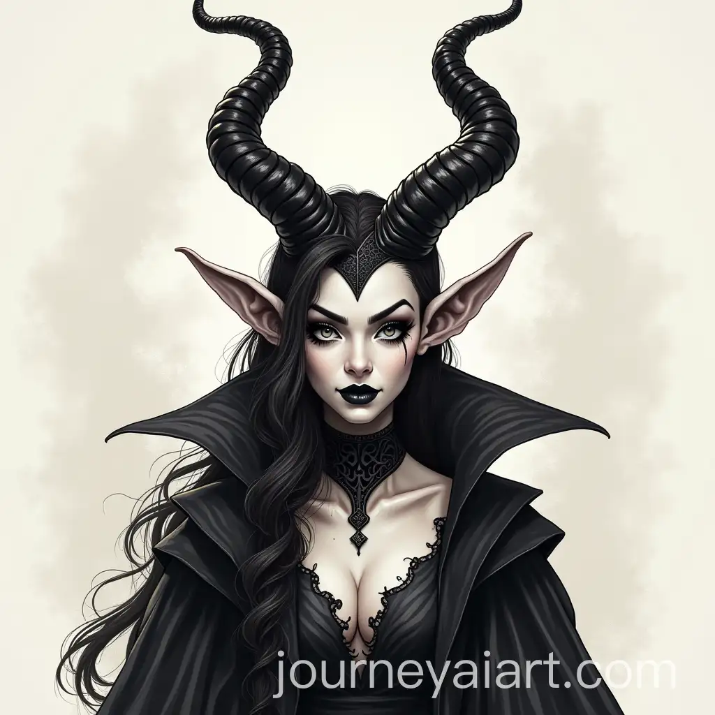 Modern-Maleficent-Portrait-with-Dramatic-Lighting