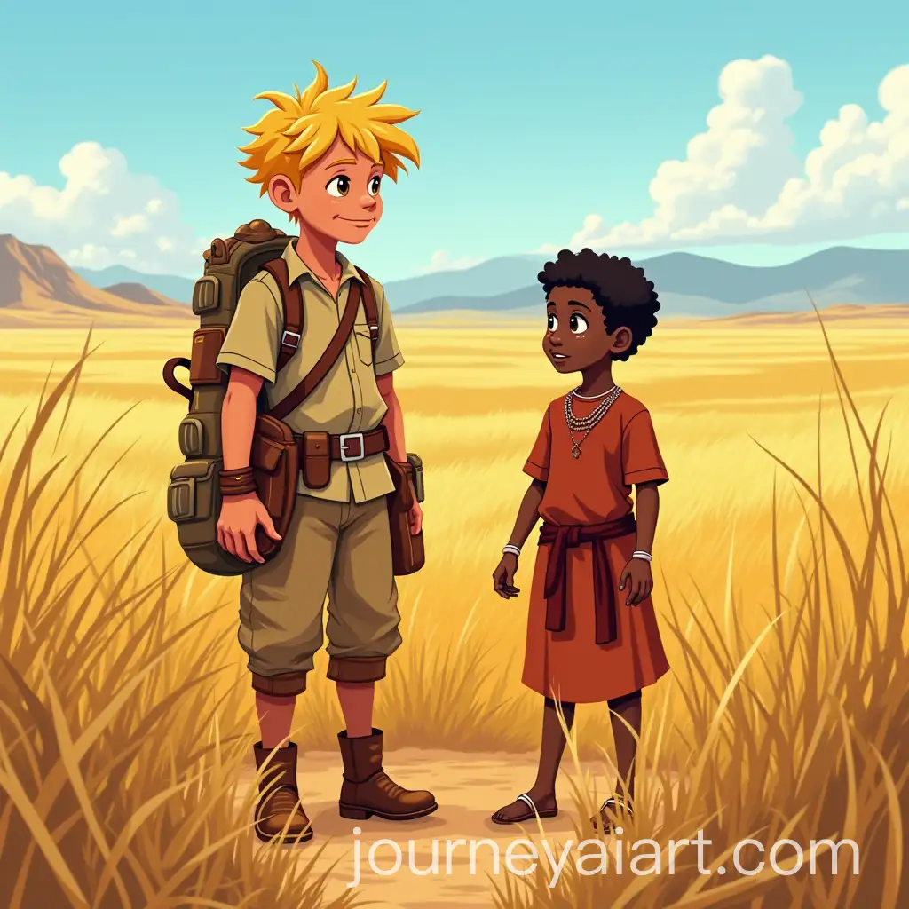 Adventurous-Friendship-in-the-African-Savanna-Book-Promotion-for-In-Desert-and-Wilderness