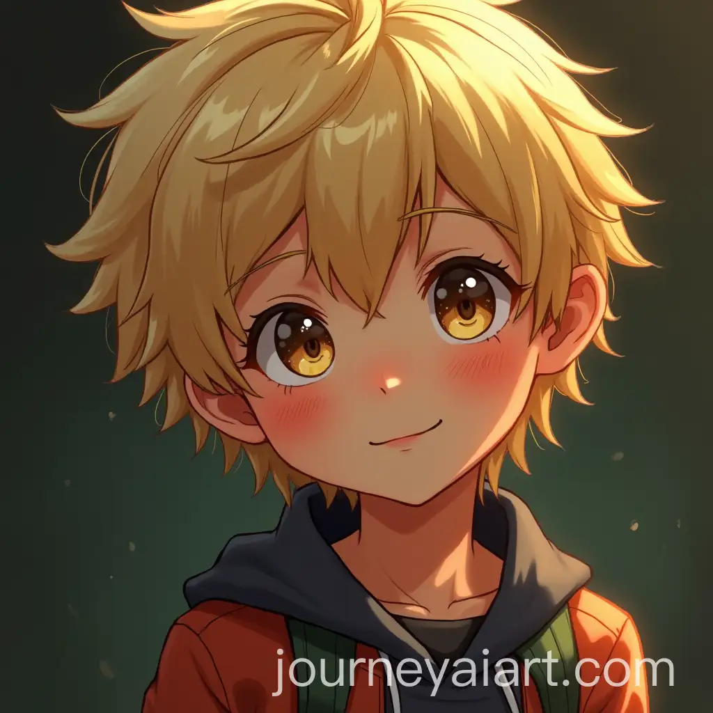 Blond-Boy-with-Golden-Eyes-Portrait