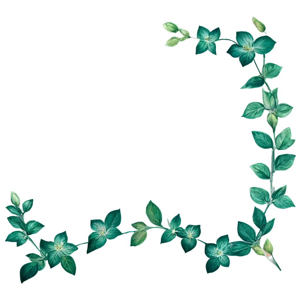 Emerald-Green-Handless-Flowers-PNG-Image-Fine-Detail-Arrangement-for-Screen-Corner