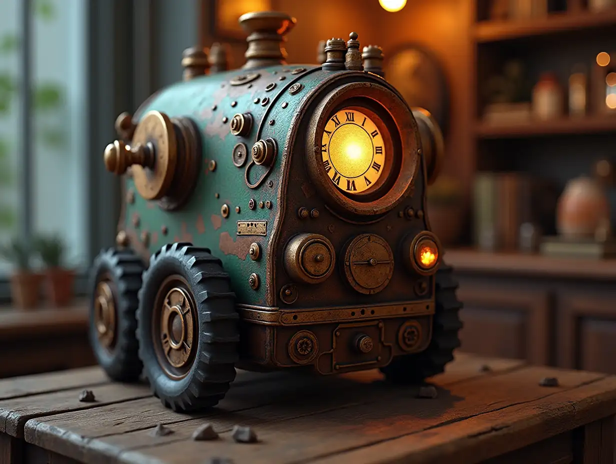 Steampunk 8k-Quality