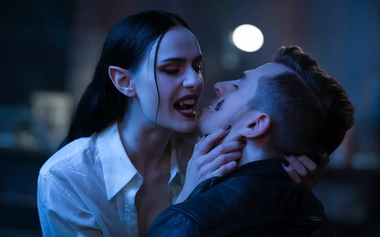 Vampire-Woman-Attacking-a-Man-in-Dark-Atmospheric-Scene