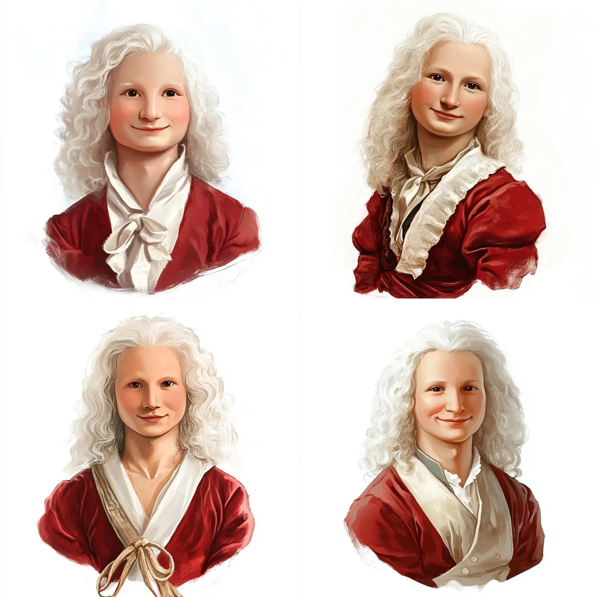 Childrens-Book-Digital-Illustration-Portrait-on-White-Background