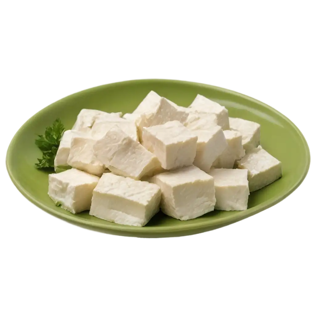 Delicious-Paneer-on-a-Plate-HighQuality-PNG-Image-for-Culinary-Creations