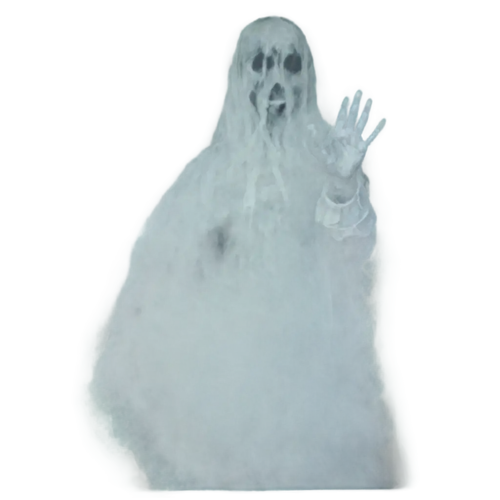 fghost hands terrorific ghost made of smoke