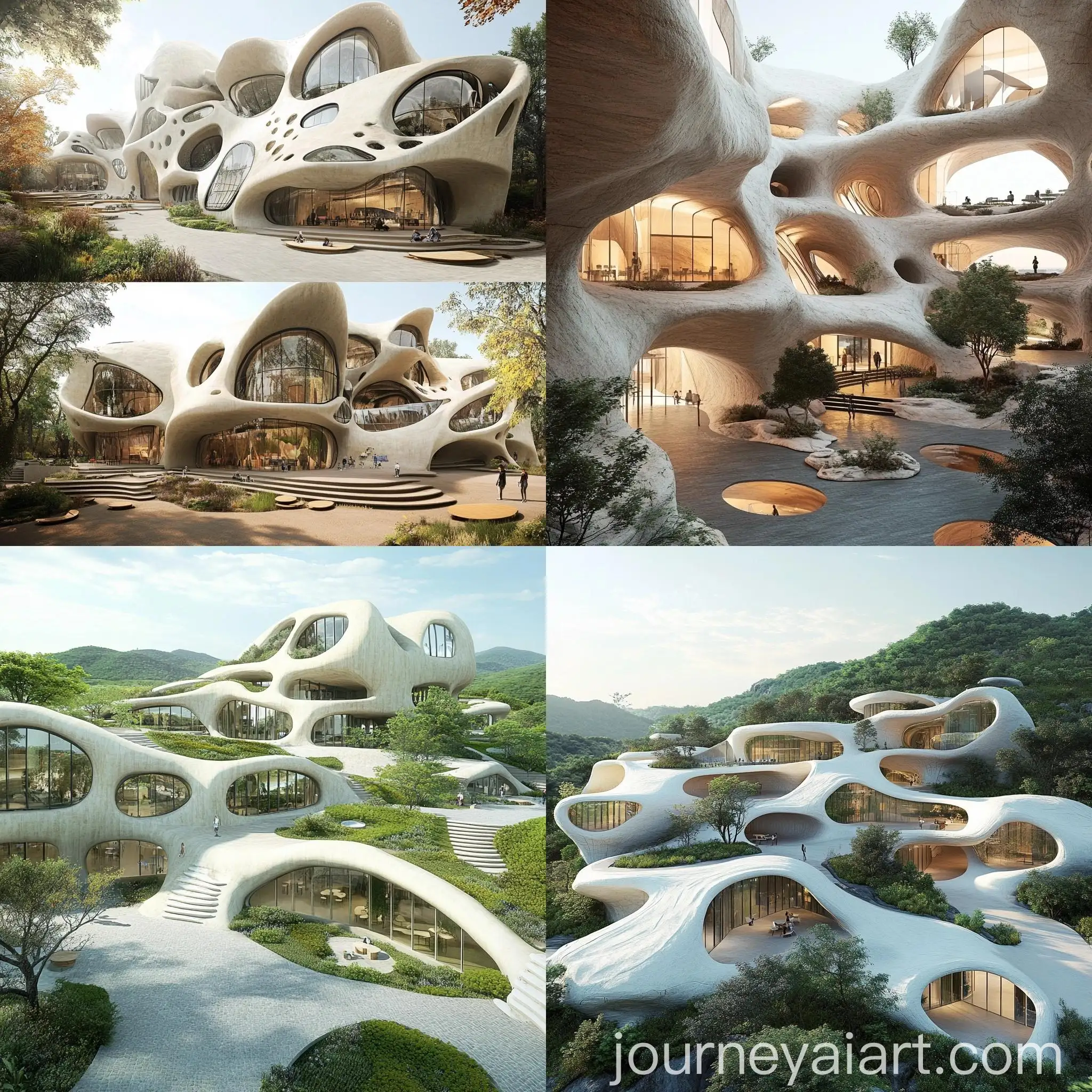 Futuristic-High-School-Design-Integrating-Organic-Forms-and-Natural-Elements