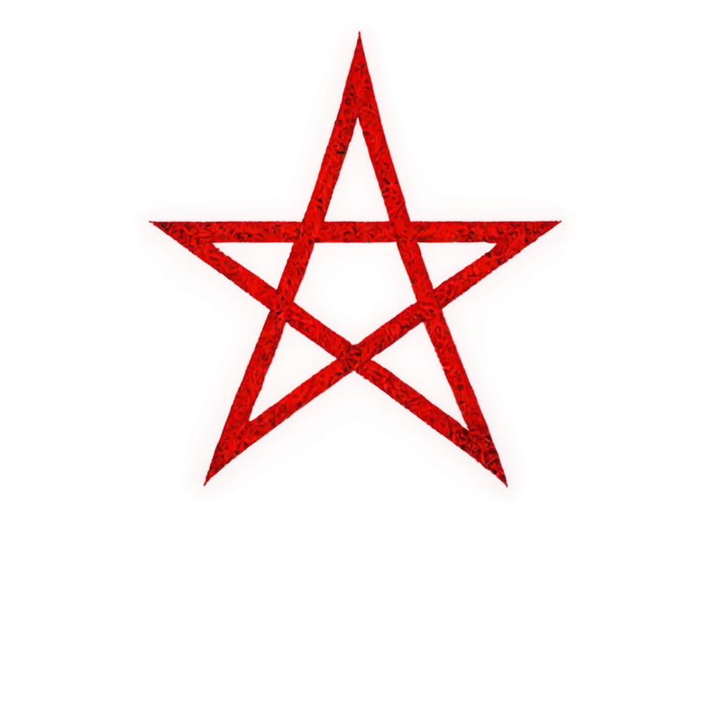 HighQuality-Scary-Red-Pentagram-PNG-for-Horror-and-Occult-Themes-Transparent-Image-for-Graphic-Design