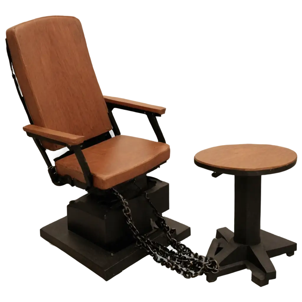 Empty-Electric-Chair-3D-Model-PNG-HighQuality-Render-for-Versatile-Use