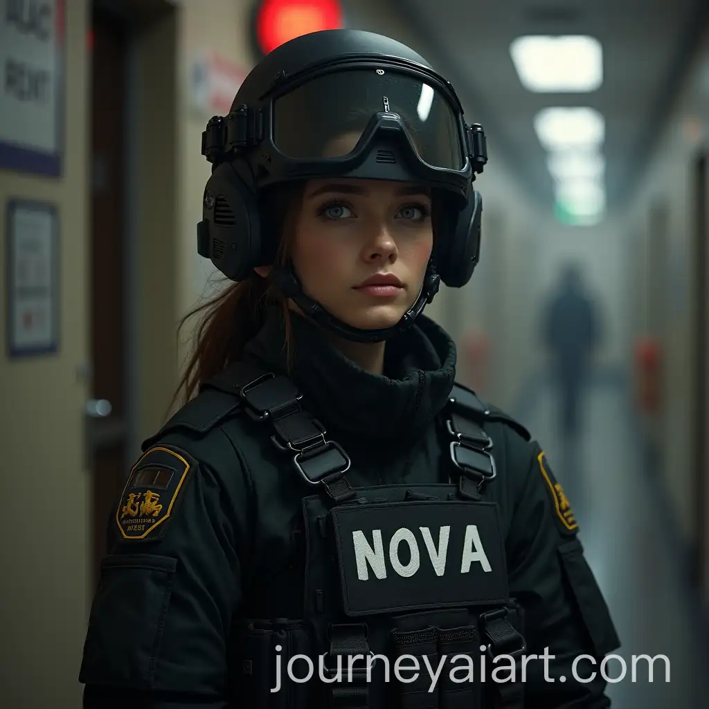 Realistic-SWAT-Girl-with-NOVA-Insignia-in-4K