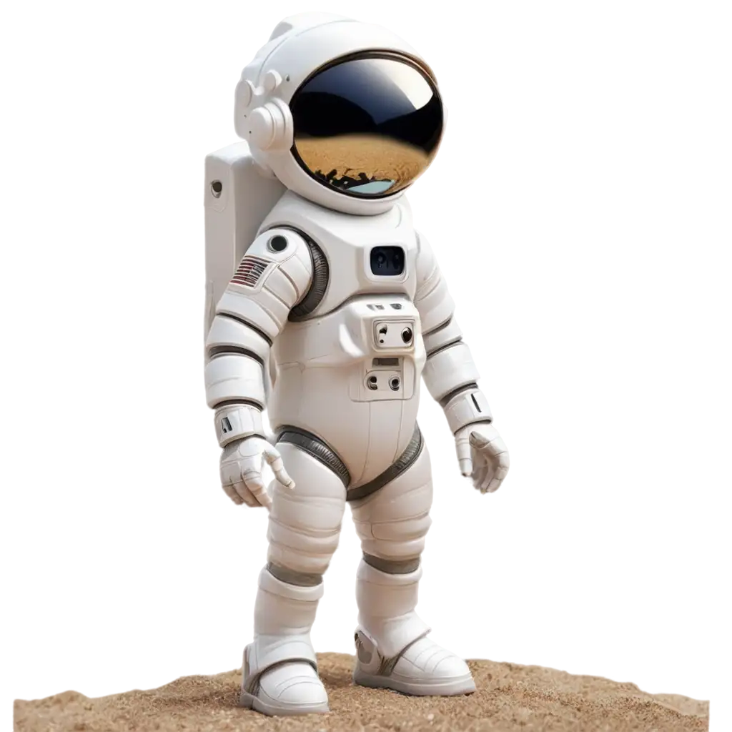 Astronaut-on-the-Beach-PNG-A-HighQuality-Image-for-Diverse-Creative-Projects