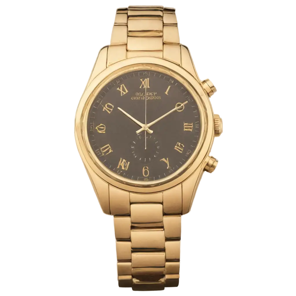 Stunning-Golden-Watch-PNG-Image-for-Enhanced-Visual-Appeal