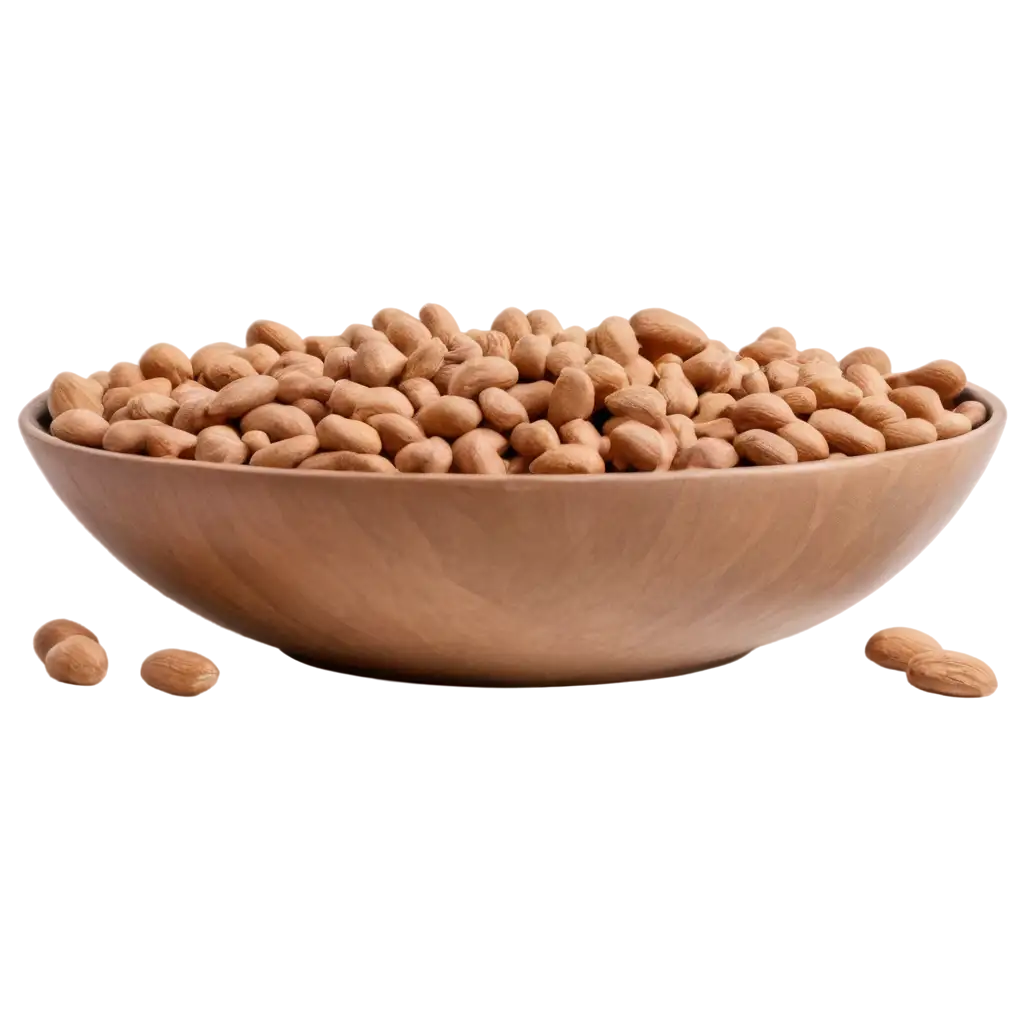 Peanut-Bowl-Top-View-PNG-Image-for-HighQuality-Visual-Content