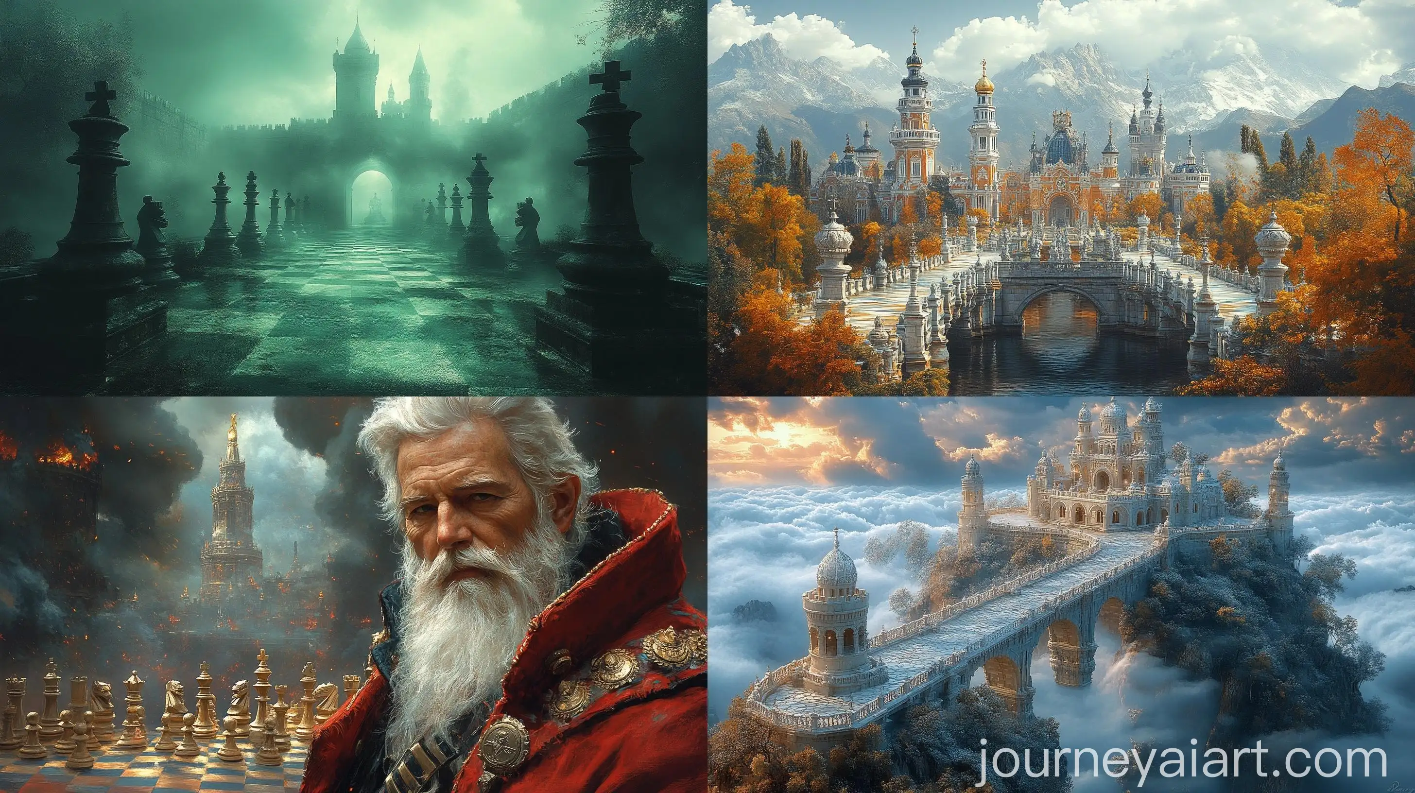 Surreal-Fantasy-Chess-Game-with-Aivazovsky-and-Escher-Art-Style