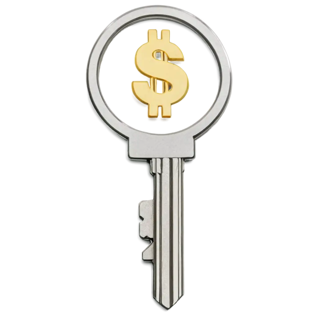 Generate-a-HighQuality-PNG-Image-of-a-Key-with-Dollar-Sign