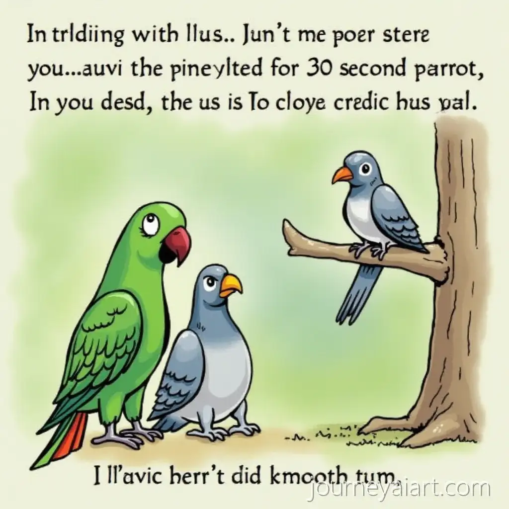 Parrot-and-Pigeon-Story-with-Moral-Lesson-in-30-Seconds