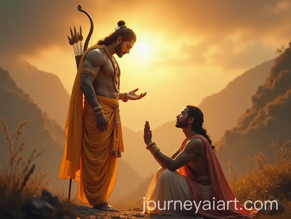 Lord-Ram-Blessing-aAI-Art-Prompt-Expansion-Devotee-in-a-Divine-and-Serene-Setting