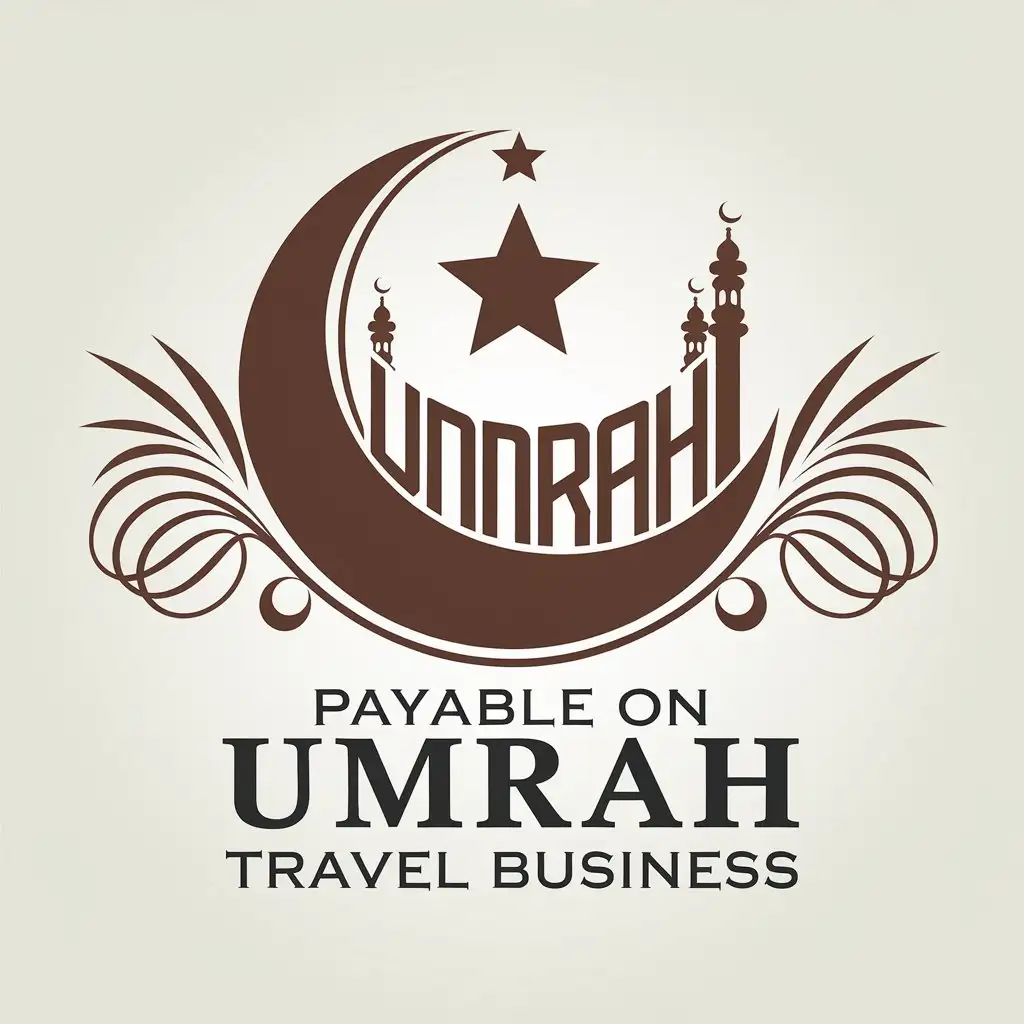 LOGO Design for Payable on Umrah Travel Business Modern and Sleek with Affordability Theme