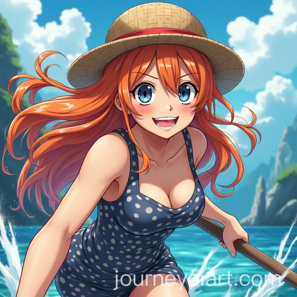 Anime-Character-Nami-from-One-Piece-in-a-Battle-Scene