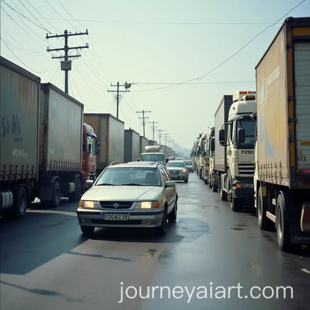 Realistic-Traffic-Scene-with-Cars-Trucks-and-Pedestrians-in-Urban-Setting