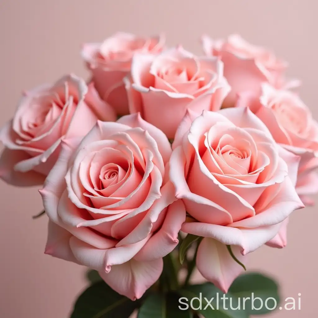 Photorealistic-Soft-Pink-Roses-in-Elegant-Vase